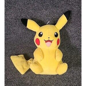 Pokemon Pikachu Game Freak Toy Factory Stuffed Plush 9" 2023